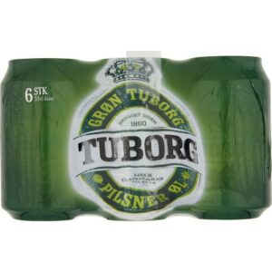 grøn tuborg 6-pak