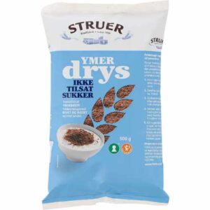 Ymerdrys no sugar added struer