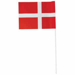 papirsflag på pind