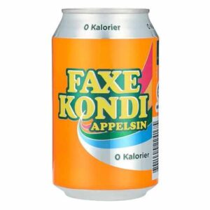 Faxe kondi appelsin 0 kalorier 33cl