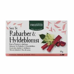 Rabarber & Hyldeblomst sort te