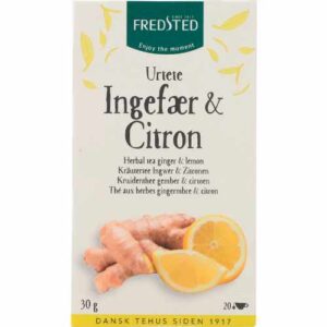 Urtete m. Ingefær og Citron