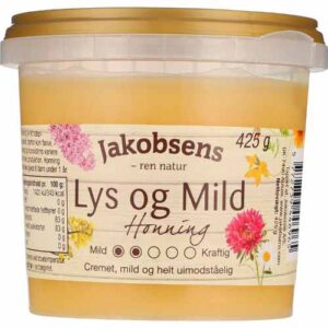 lys og mild honning